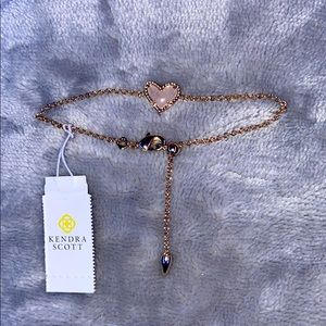 KENDRA SCOTT GOLD HEART BRACELET